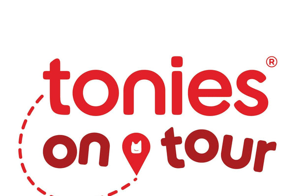 tonies on tour logo, check the blog for upcoming dates