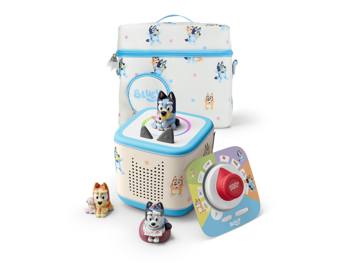 Bluey Toniebox 2 Mega Bundle in Sky Blue