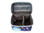 Blue Stargazing Listen & Go Bag open view empty