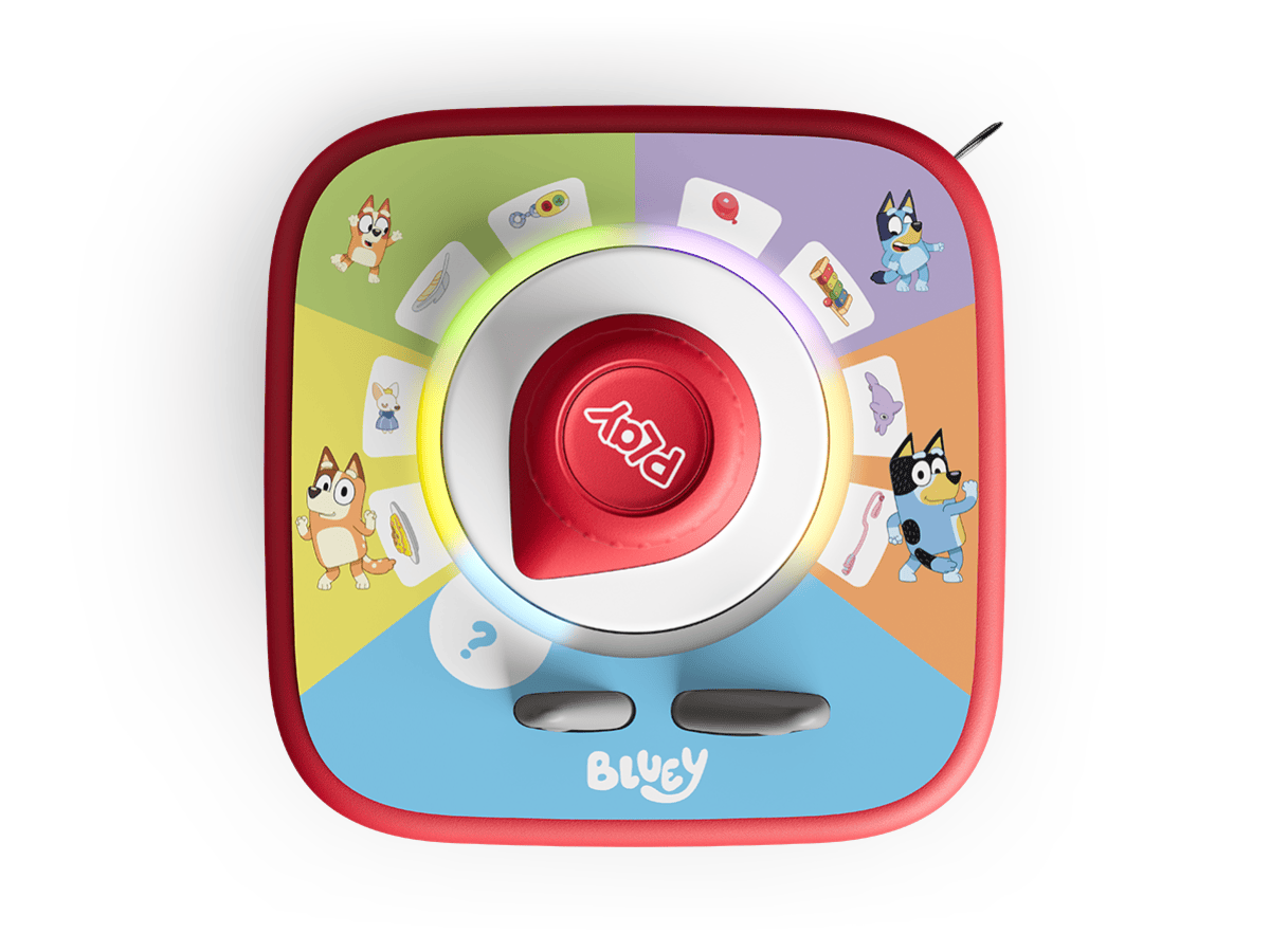 Top View of Tonieplay Your Playful Day with Bluey and Tonieplay Controller