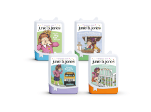 Junie B. Jones Audiobook Tonies - 4 Pack audiobooks for kids for use with the Toniebox