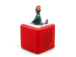Full view of a Full view of Disney & Pixar Brave Tonie on red toniebox on a red Toniebox