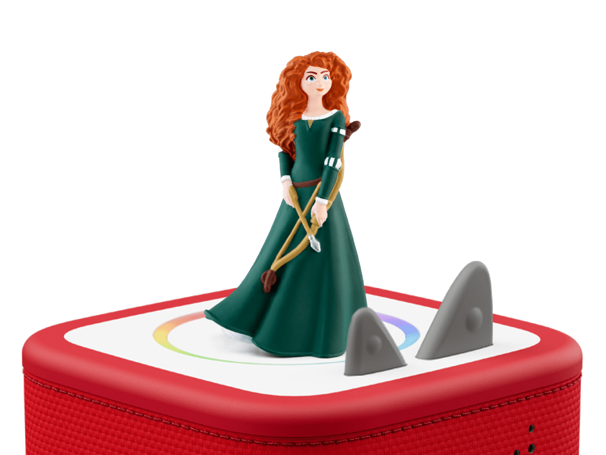 Disney & Pixar Brave Tonie on a Red Toniebox