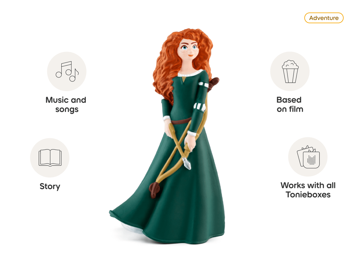 Disney & Pixar Brave Tonie audio figurine, inspiring audio journeys and imaginative play