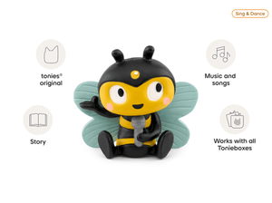 Favorite Children's Songs Bugs Tonie audio figurine, inspiring audio journeys and imaginative play