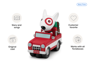 Target Bullseye audio figurine, inspiring audio journeys and imaginative play