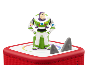 Disney & Pixar Toy Story 2: Buzz Lightyear Tonie on a Red Toniebox