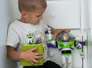 Child Playing With Disney & Pixar Toy Story 2: Buzz Lightyear Tonie