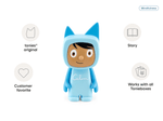 Calm x tonies audio figurine, inspiring audio journeys and imaginative play