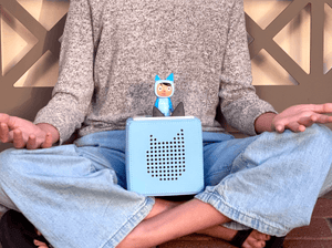 Child Playing With Calm X Toniesâ®: Calm Tonie