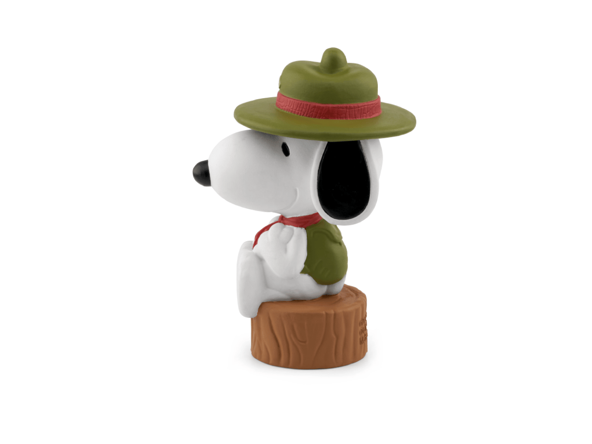 Peanuts Camp Snoopy Tonie audio figurine for the Toniebox, which plays audio content