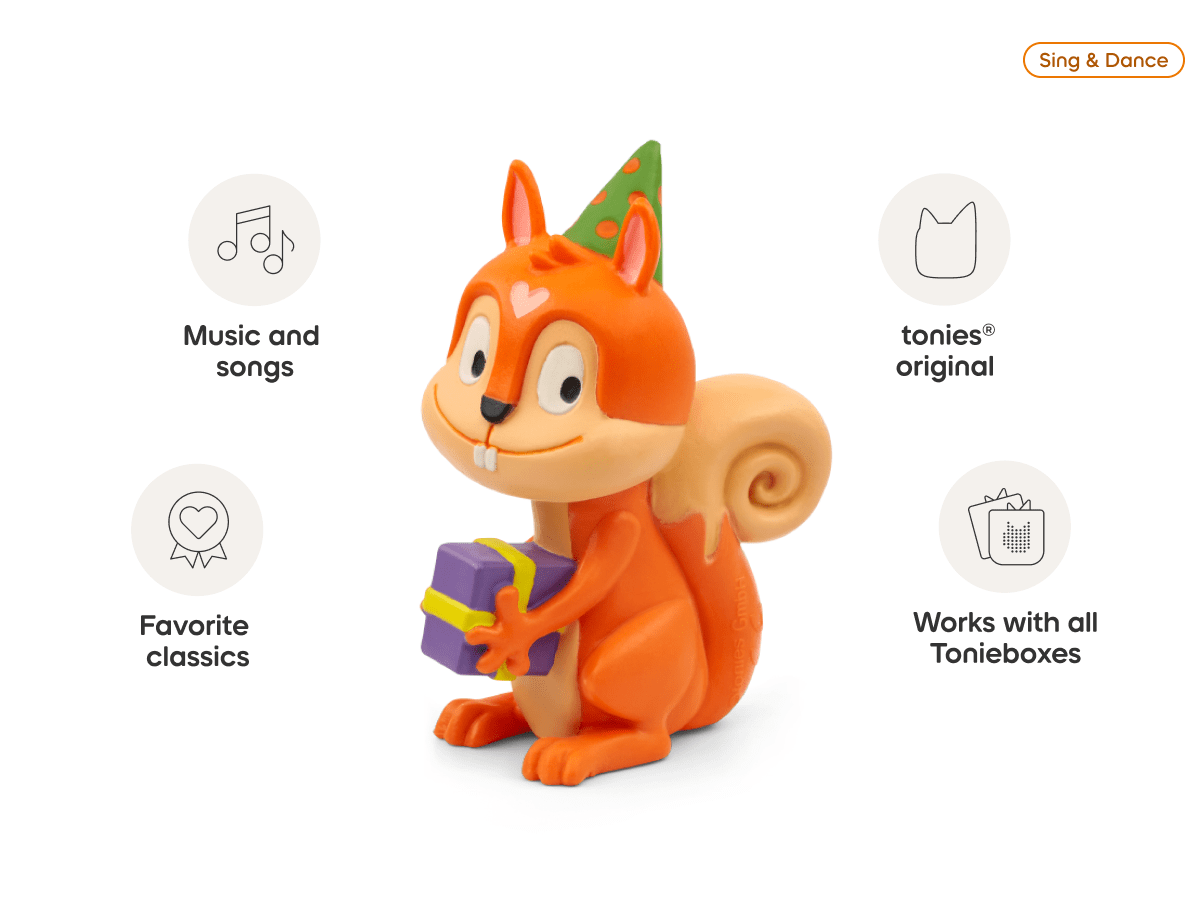 Canciones de Celebracion Tonie audio figurine, inspiring audio journeys and imaginative play