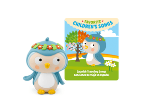 Canciones Infantiles Favoritas: Canciones De Viaje En Español Tonie audio figurine with content illustration