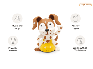 Canciones Infantiles Favoritas: Canciones Para Jugar en Español Tonie audio figurine, inspiring audio journeys and imaginative play