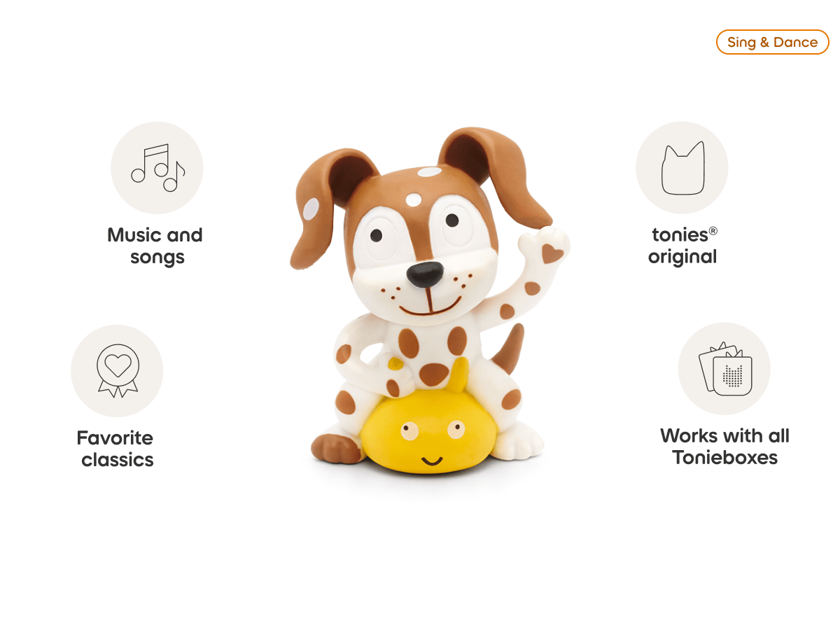 Canciones Infantiles Favoritas: Canciones Para Jugar en Español Tonie audio figurine, inspiring audio journeys and imaginative play