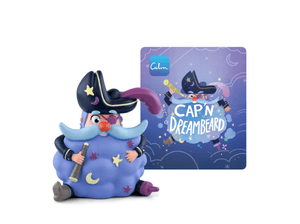 Calm x tonies®: Cap'n Dreambeard Tonie with a branded content card