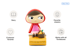 Caperucita Roja & Otros Cuentos De Hadas Tonie audio figurine from the story time category, inspiring audio journeys and imaginative play