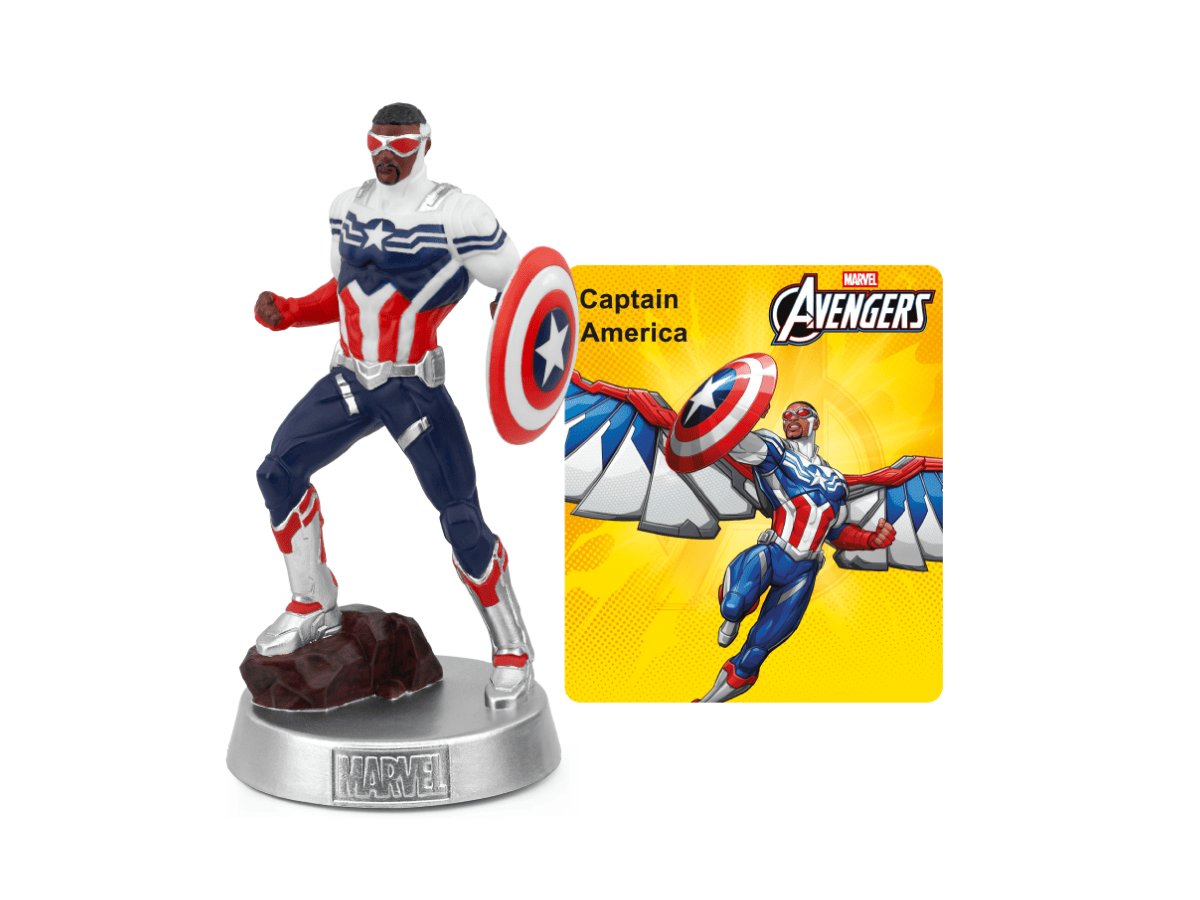 MARVEL Captain America Tonie audio figurine with content illustration