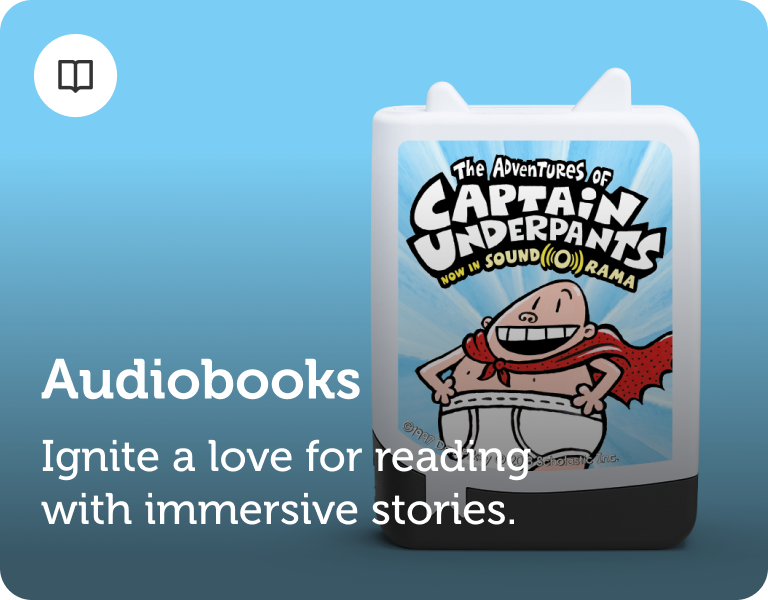 Ignite a love of reading with our collection of audiobooks for kids