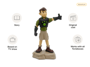 Wild Kratts Chris Tonie audio figurine, inspiring audio journeys and imaginative play
