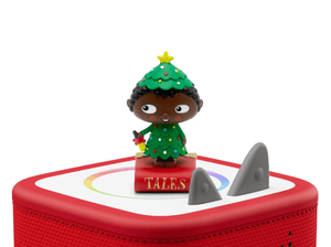 Favorite Tales: Christmas Tales Tonie on a Red Toniebox