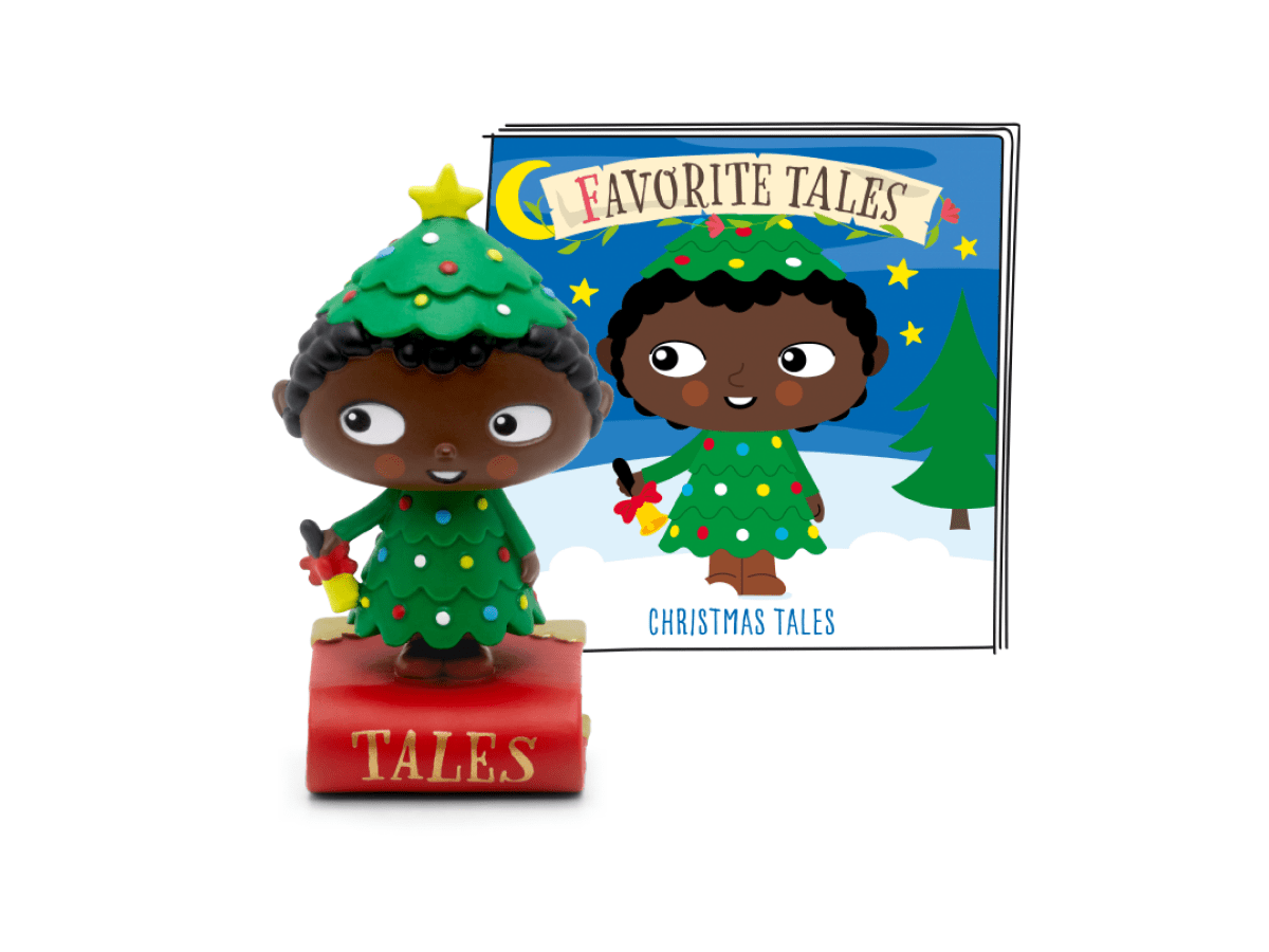 Favorite Tales: Christmas Tales Tonie with a branded content card