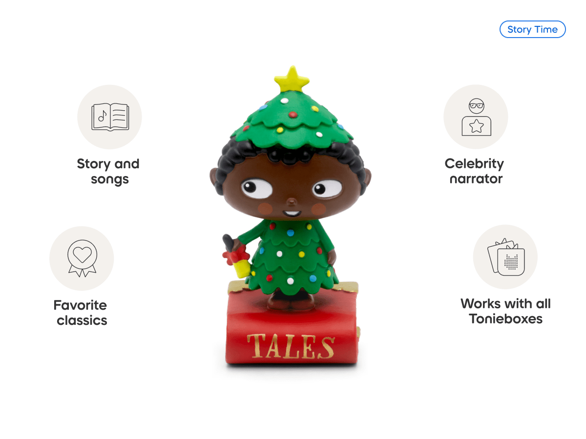 Favorite Tales Christmas Tales Tonie audio figurine, inspiring audio journeys and imaginative play