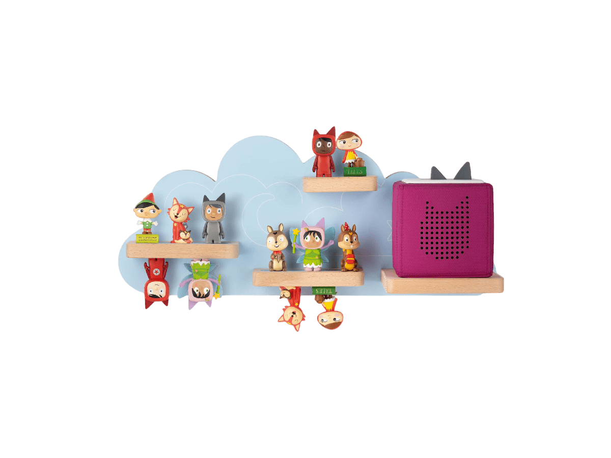 Small Display Shelf - Cloud filled
