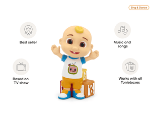 Cocomelon audio figurine, inspiring audio journeys and imaginative play