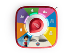 The Tonieplay Controller and Tonieplay Games work with the Toniebox 2’s light ring to create a fun and exciting screen-free gaming experience