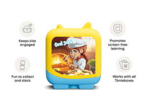 cool jobs audio figurine, inspiring audio journeys and imaginative play