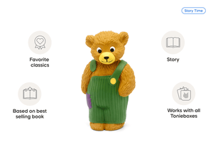 Corduroy audio figurine, inspiring audio journeys and imaginative play
