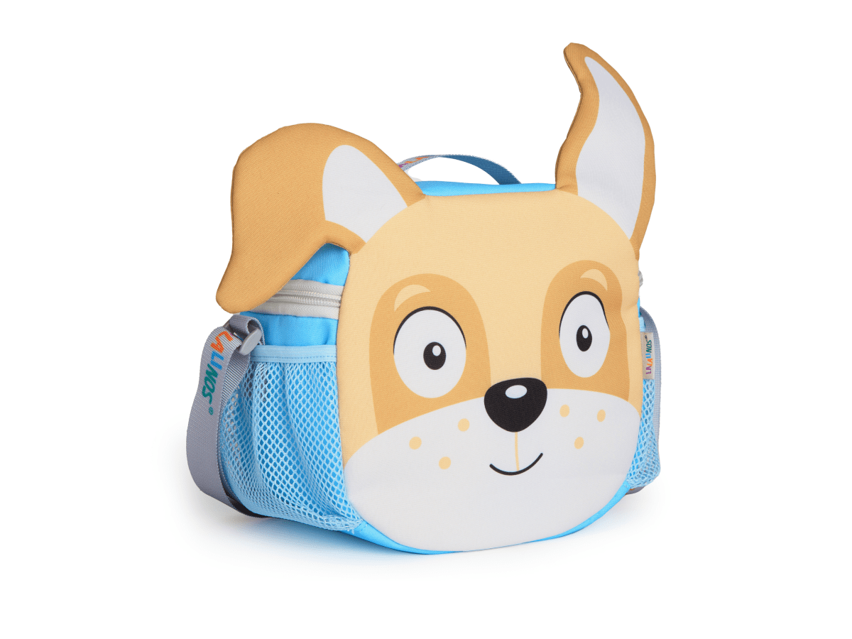tilted view of Lalalinos Character Bag - Cosmo