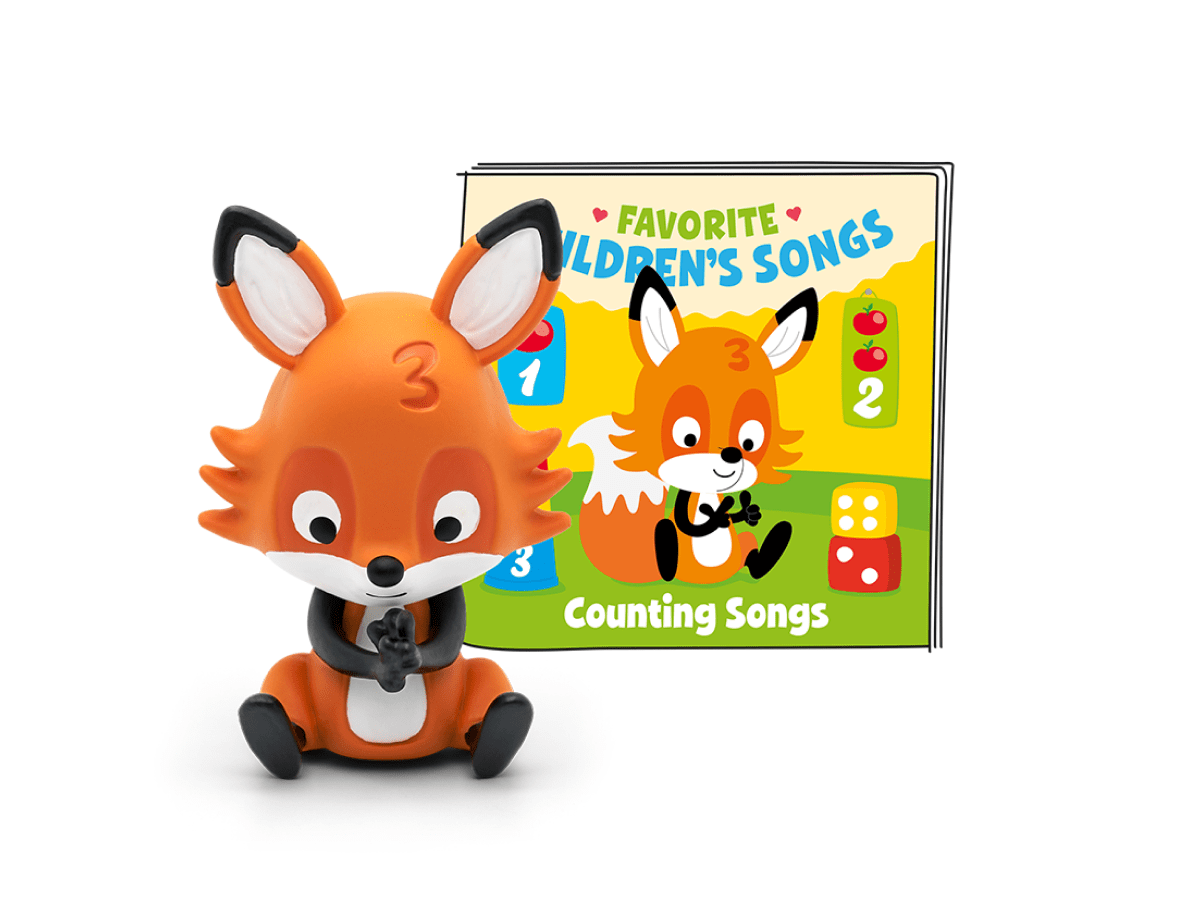 Favourite Children's Songs: Counting Songs Tonie audio figurine with content illustration