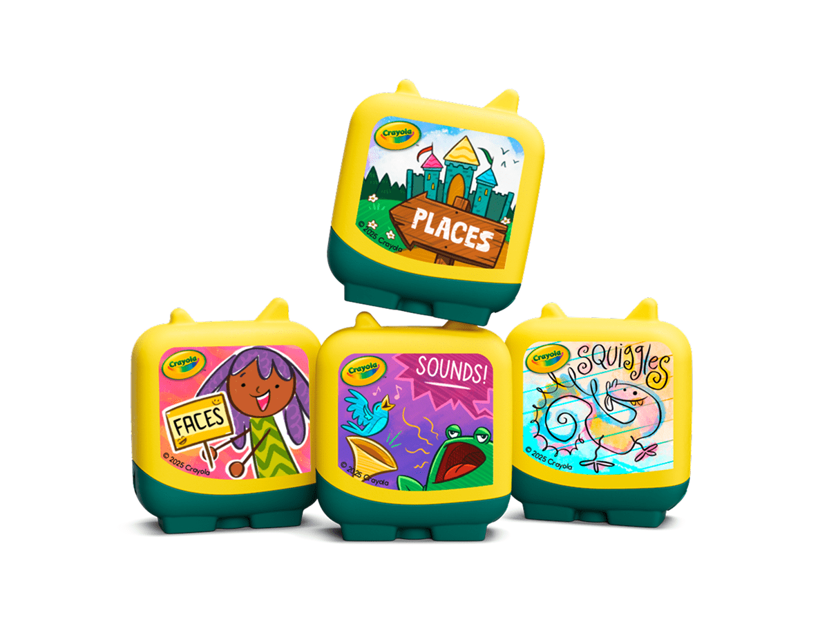 Crayola Art Adventures Tonie audio figurine for the Toniebox, which plays audio content