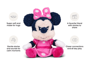 Minnie mouse cuddle Tonie audio figurine from the adventure category, inspiring audio journeys and imaginative play
