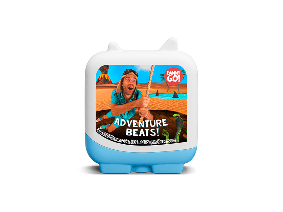 Danny Go Adventure Beats audio figurine for the Toniebox, which plays audio content