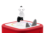 Diary of a Wimpy Kid Tonie on a Red Toniebox