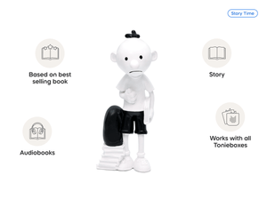 Diary of a Wimpy Kid Tonie audio figurine, inspiring audio journeys and imaginative play