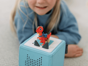 Child Playing With Dino Ranch Tonie