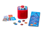 Disney game bundle with red Toniebox 2, tonieplay controller and disney tonieplay game