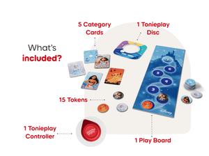 Tonieplay Set: Disney Quiz Kingdom + Tonieplay Controller Included Components