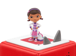 Disney Doc McStuffins Tonie on a red Toniebox