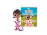 Disney Doc McStuffins Tonie with a branded content card