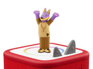 Doggyland Tonie on a Red Toniebox