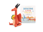 Dragons Love Tacos Tonie with a branded content card