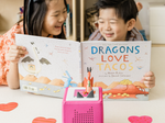 Child Playing With Dragons Love Tacos Tonie
