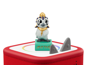 Favorite Myths: Egyptian Mythology Tonie on a Red Toniebox