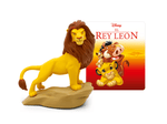 El Rey Leon audio figurine with content illustration