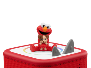 Sesame Street: Elmo & Tango Tonie on a red Toniebox 2 ready to play audio stories and songs